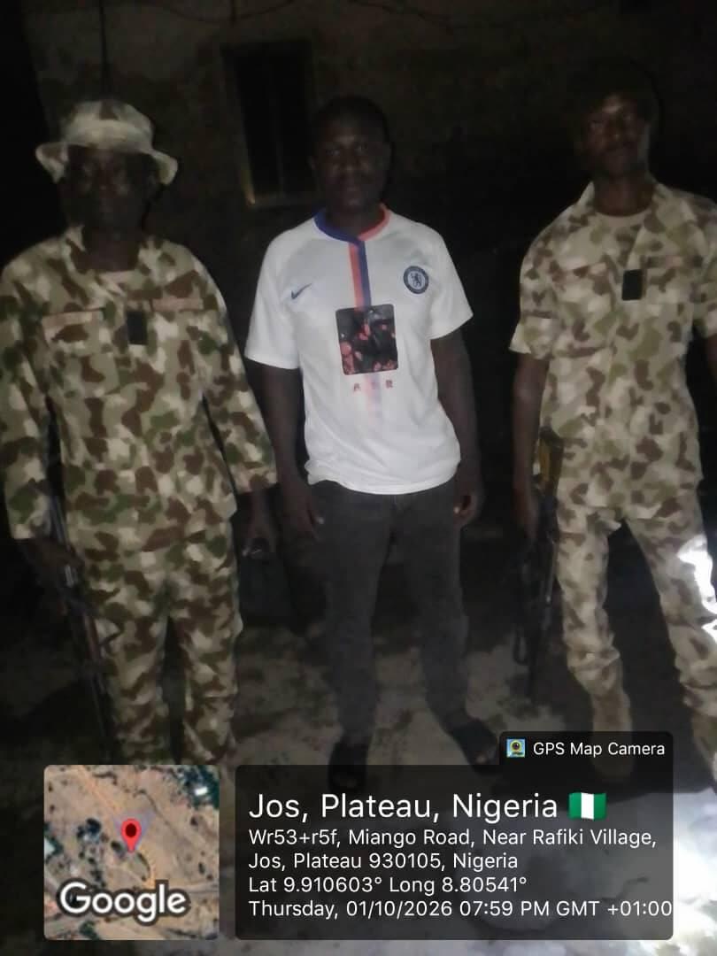 Kidnapped Plateau resident regains freedom after security…