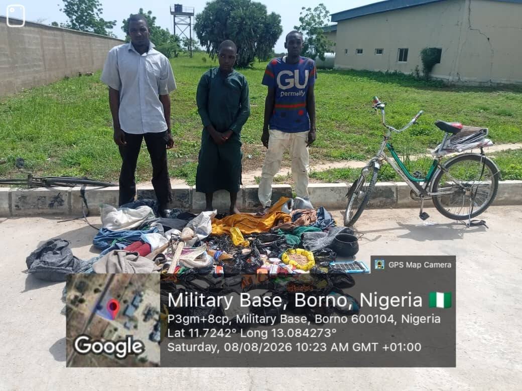 Troops Arrest Three Suspected Terrorist Collaborators…