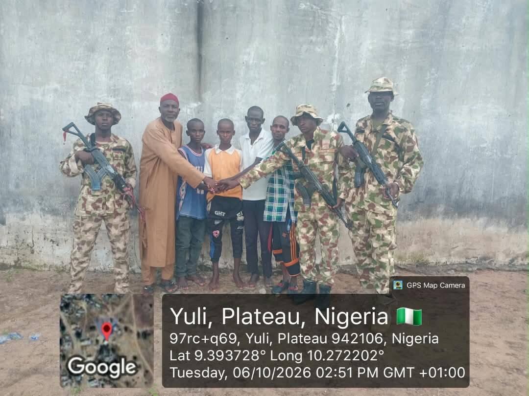 Troops rescue six kidnapped victims during operations…