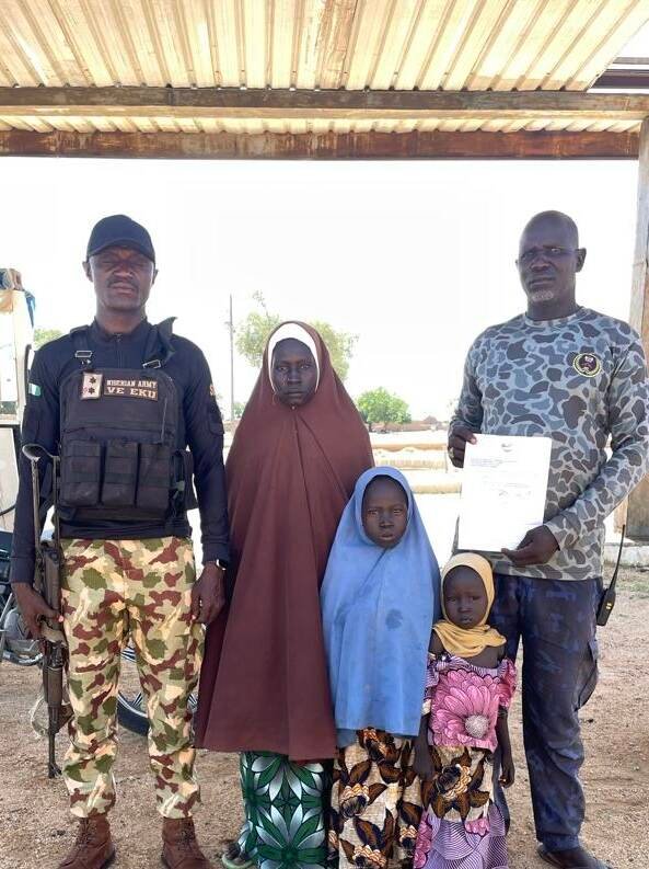 Troops Rescue Woman and Two Children Abducted in 2017…