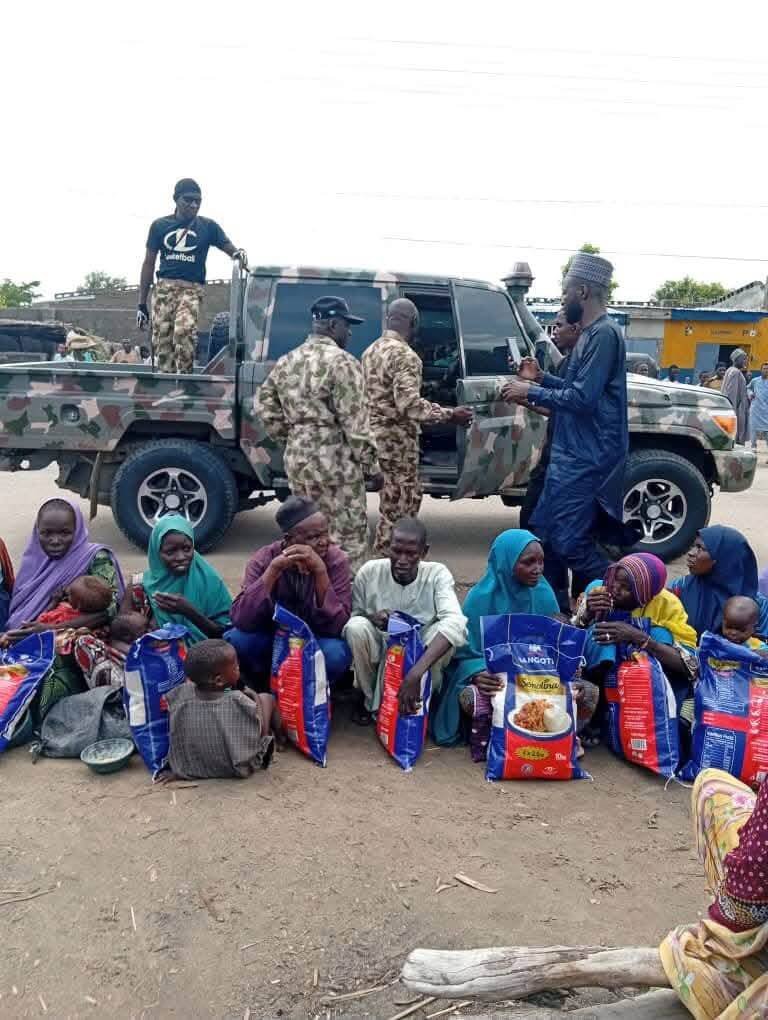 Again, Col Manga Special Forces Commander Brings Relief…