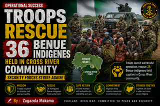 Troops Rescue 36 Benue Indigenes Held in Cross River Community   
