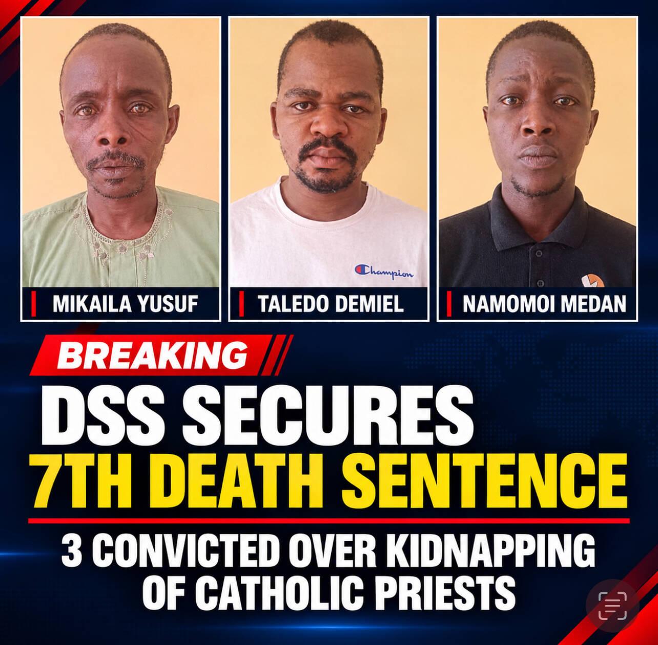 DSS SECURES SEVENTH DEATH SENTENCE AS ADAMAWA COURT…