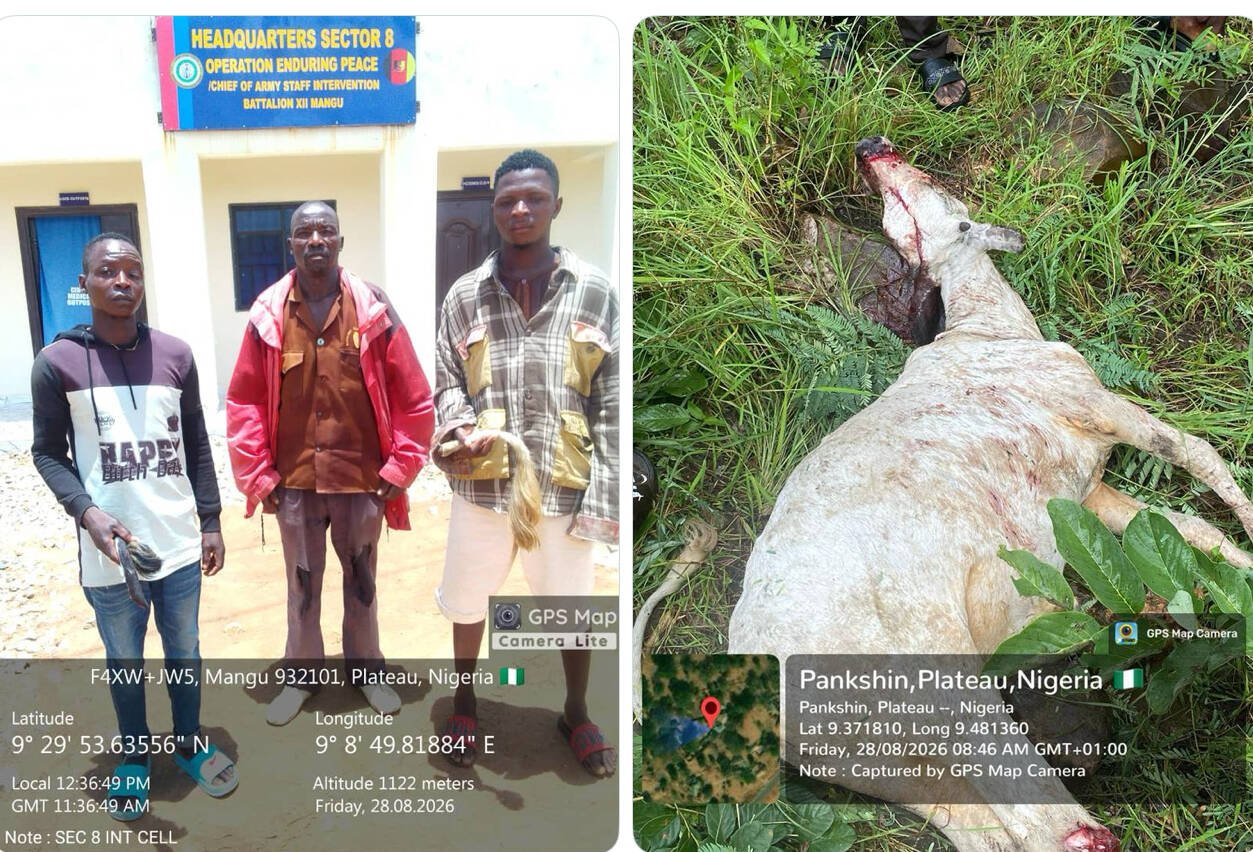 Troops arrest three suspected militia over attack…