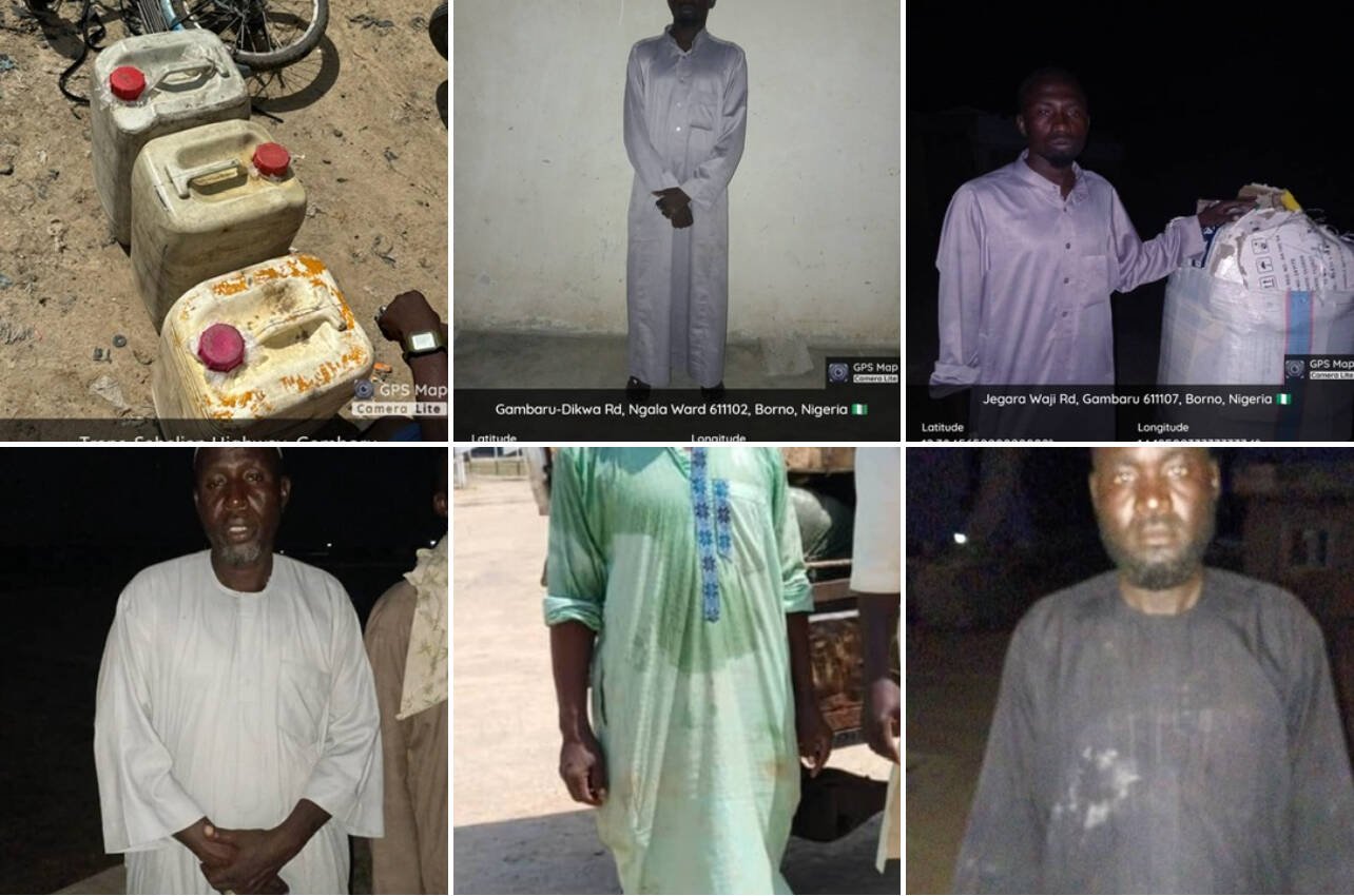 Troops arrest five suspects, intercept logistics allegedly…