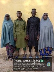 Six Suspected Boko Haram Members, Relatives Surrender&hellip;
