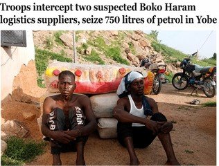 Troops intercept two suspected Boko Haram logistics&hellip;