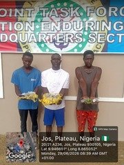 Troops Arrest Three Suspected Drug Peddlers in Jos&hellip;