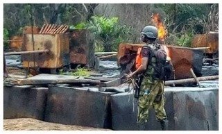 Troops Discover 7,800 Litres of Stolen Crude Oil in&hellip;