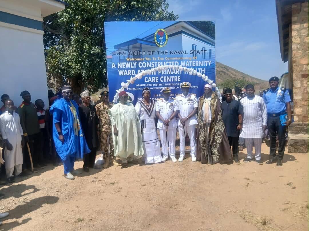 Navy Commissions Maternity Ward in Plateau Community…