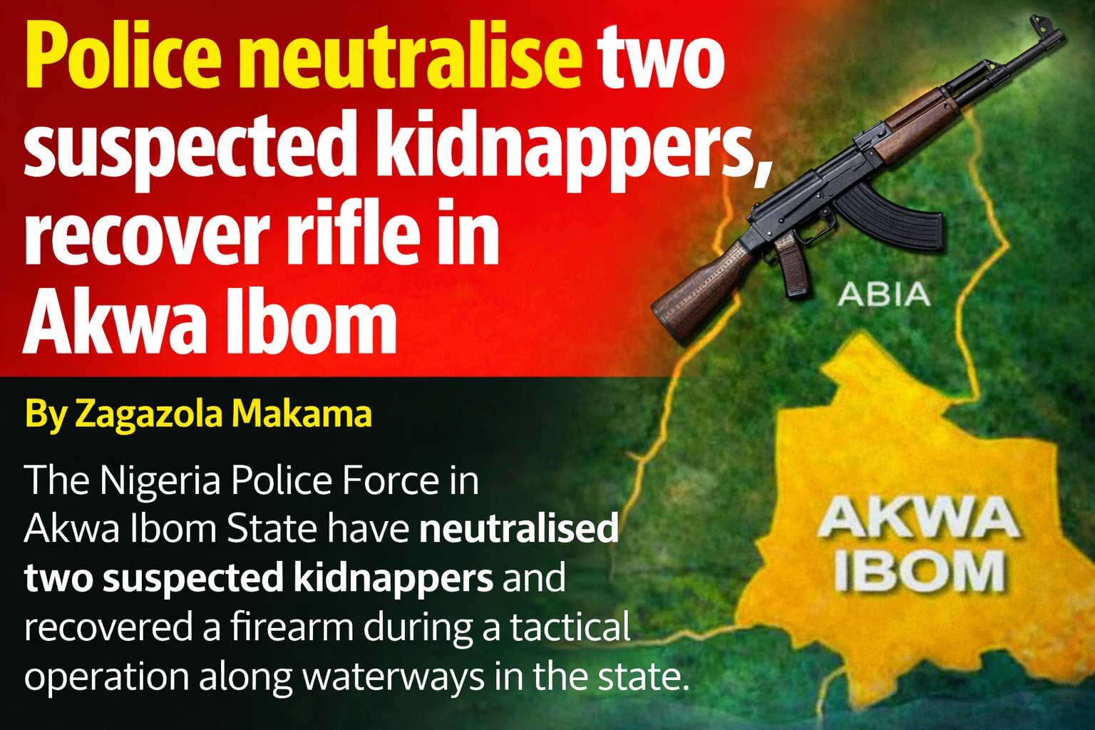 Police neutralise two suspected kidnappers, recover&hellip;