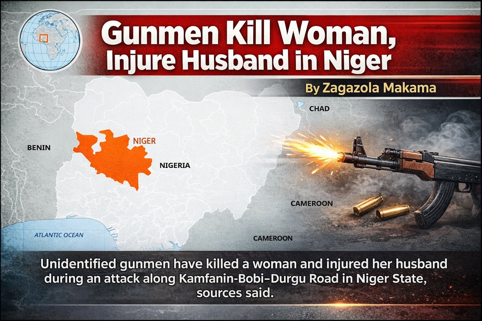 Gunmen kill woman, injure husband in&hellip;