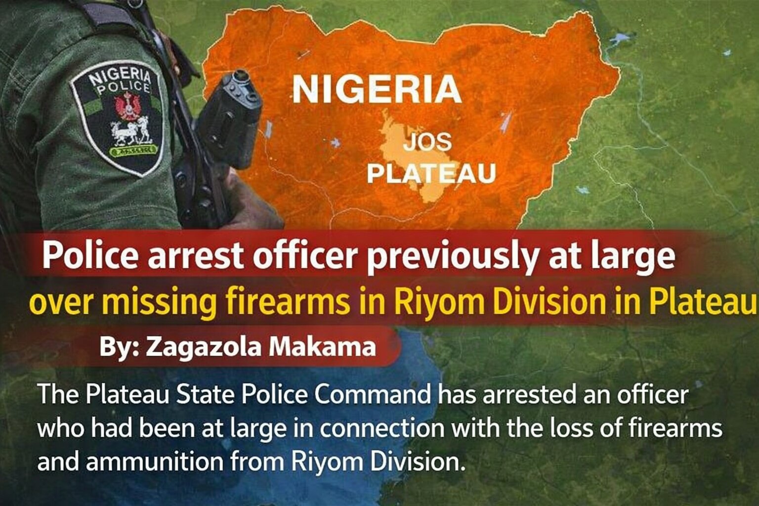 Police arrest officer previously at large over missing…