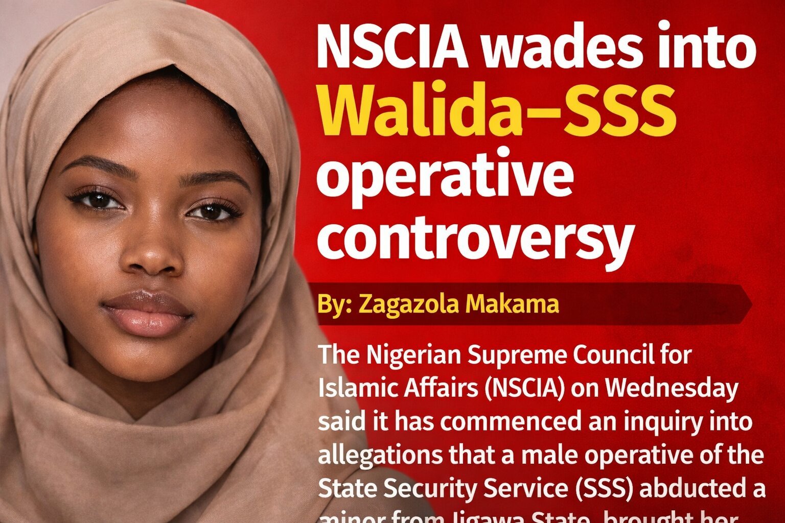 NSCIA wades into Walida–SSS operative controversy