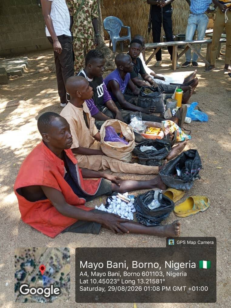Troops, NDLEA arrest five suspects with illicit substances…