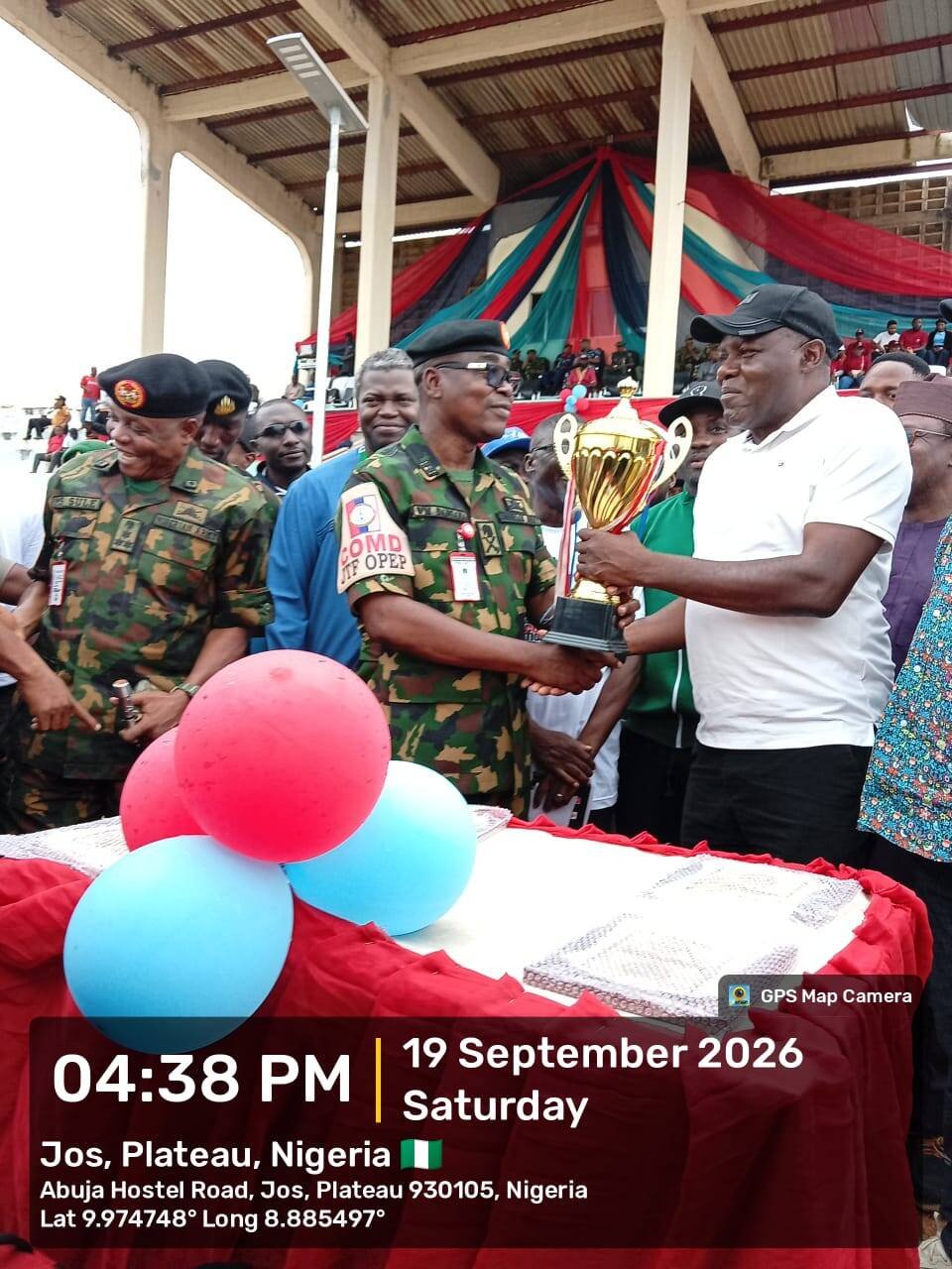 Operation Enduring Peace flags off 6th football tournament…