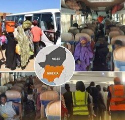 177 Nigerians Deported from Niger Republic Arrive Kano